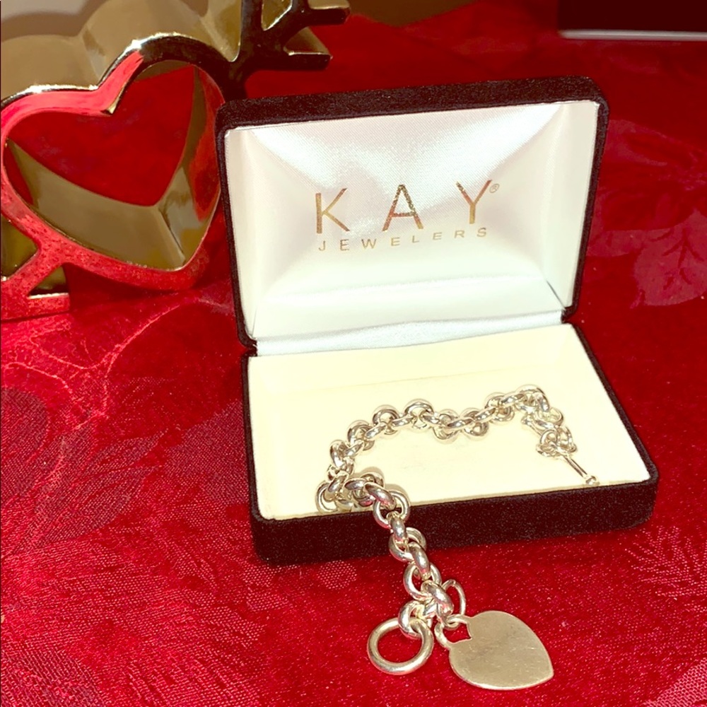 Kay Jewlers’s - Sterling Silver 7” bracelet